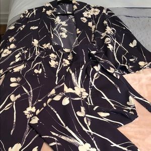 Floral pantsuit from Zara